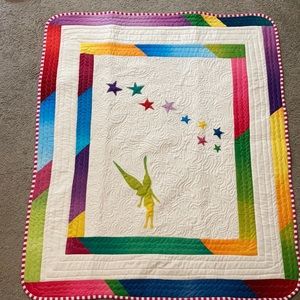Tinker Bell quilt 36”x49